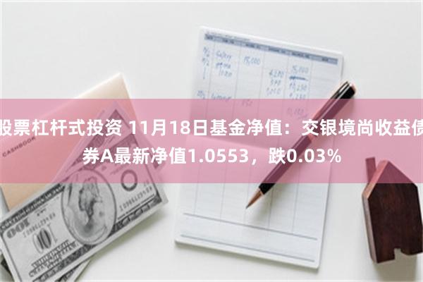 股票杠杆式投资 11月18日基金净值：交银境尚收益债券A最新净值1.0553，跌0.03%