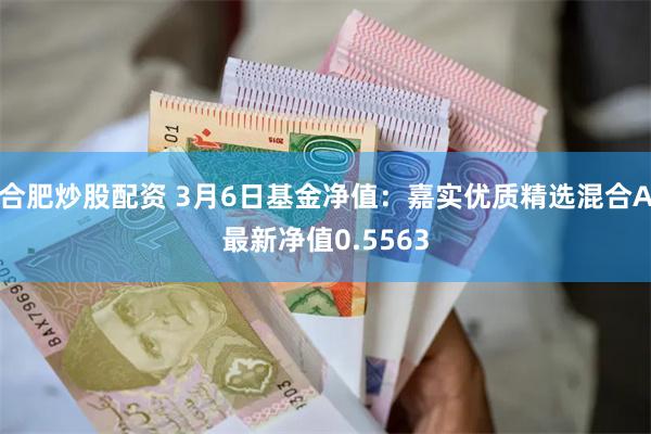 合肥炒股配资 3月6日基金净值：嘉实优质精选混合A最新净值0.5563